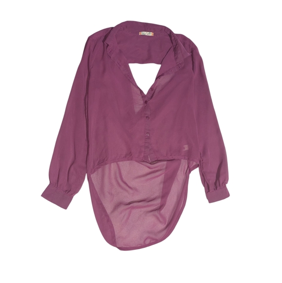 Love Change Open Back Hi Low Top Large - Picture 1 of 5